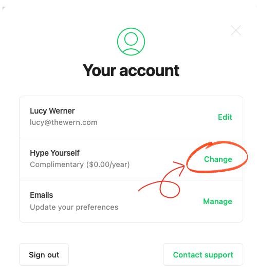 💬 The Hype Yourself FAQs